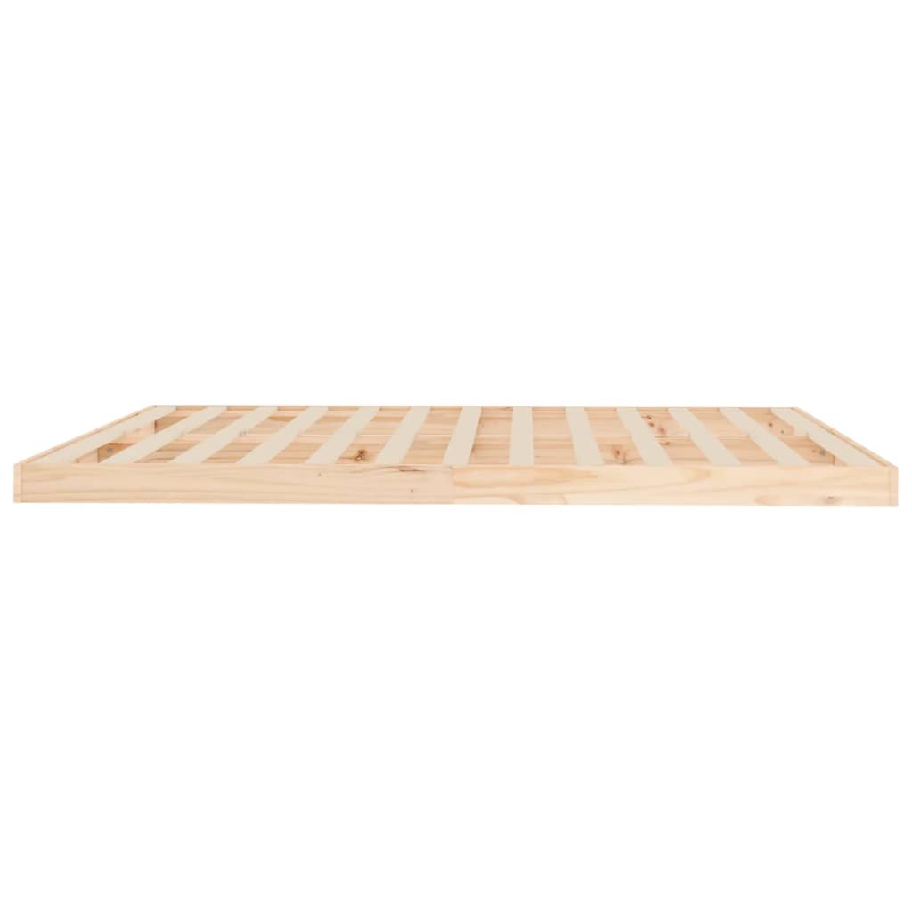 vidaXL Πλαίσιο Κρεβατιού 180x200 εκ. Μασίφ Πεύκο Super King