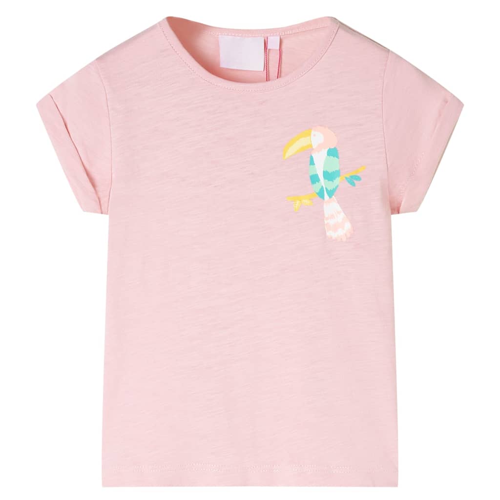 Μπλουζάκι Παιδικό Ανοιχτό Ροζ 92