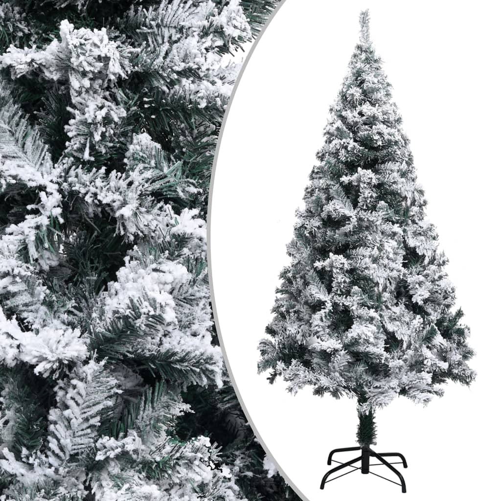 vidaXL Χριστουγεν Δέντρο Προφωτ. LEDs Τεχνητό Μπάλες Πράσινο 120εκ