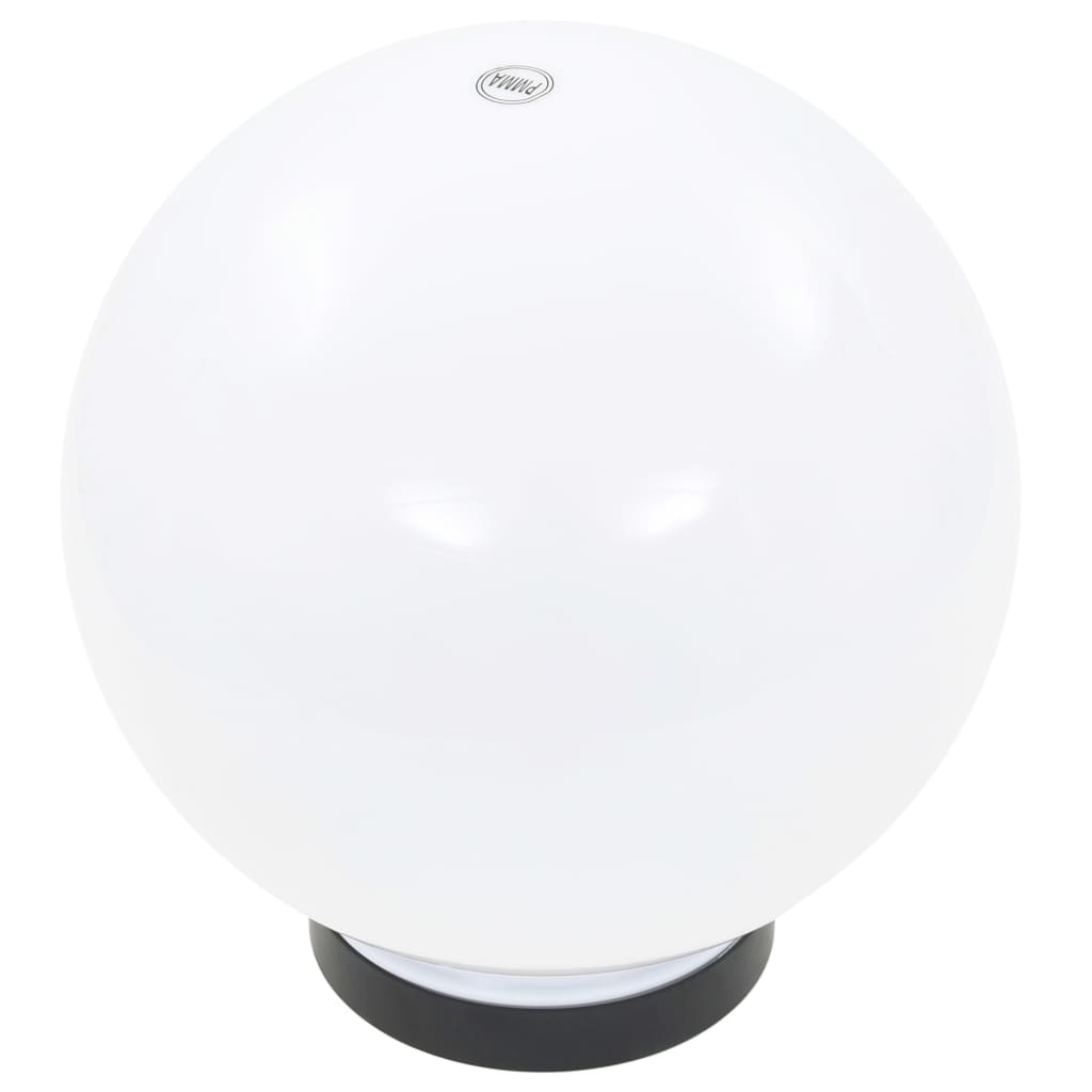 vidaXL Φωτιστικά Μπάλα LED 2 τεμ. Σφαιρικά 20 εκ. Ακρυλικά (PMMA)