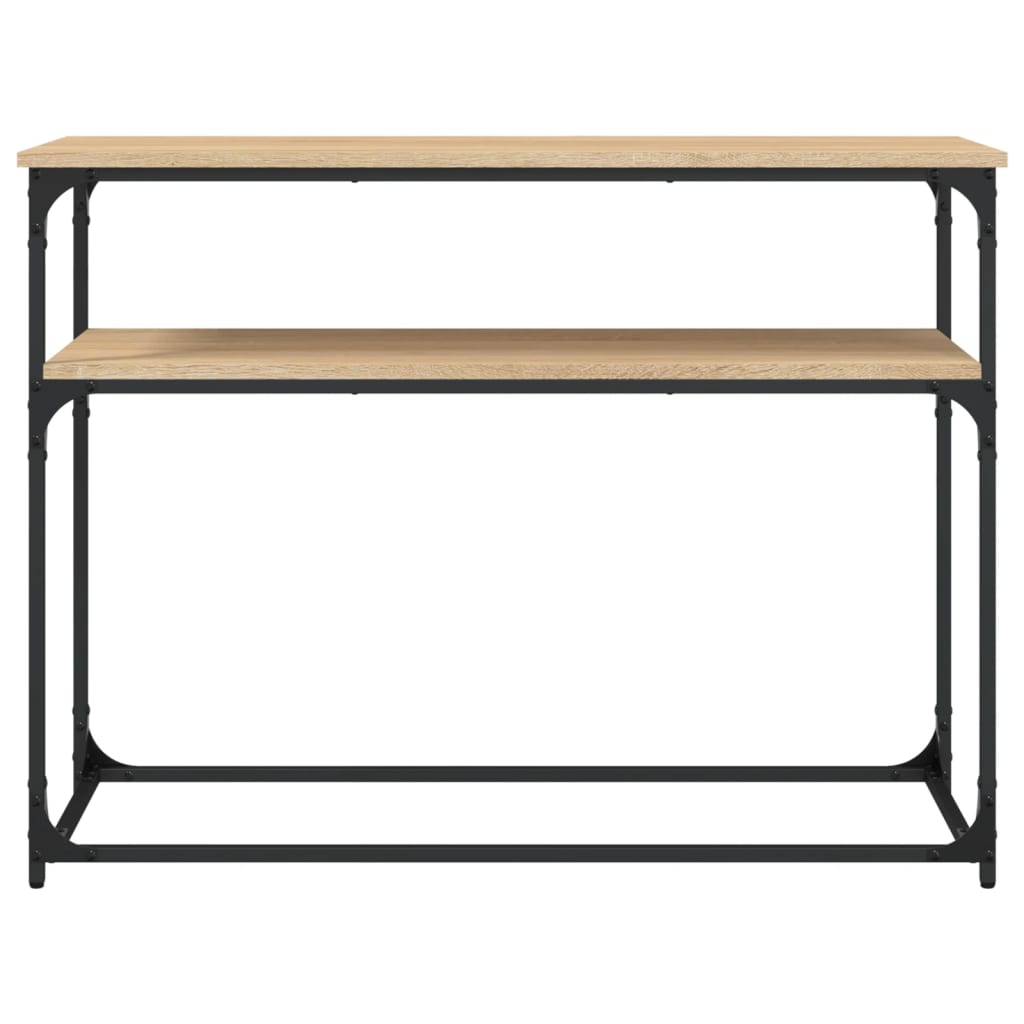 vidaXL Τραπέζι Κονσόλα Sonoma Δρυς 100x35,5x75 εκ. Επεξεργασμένο Ξύλο