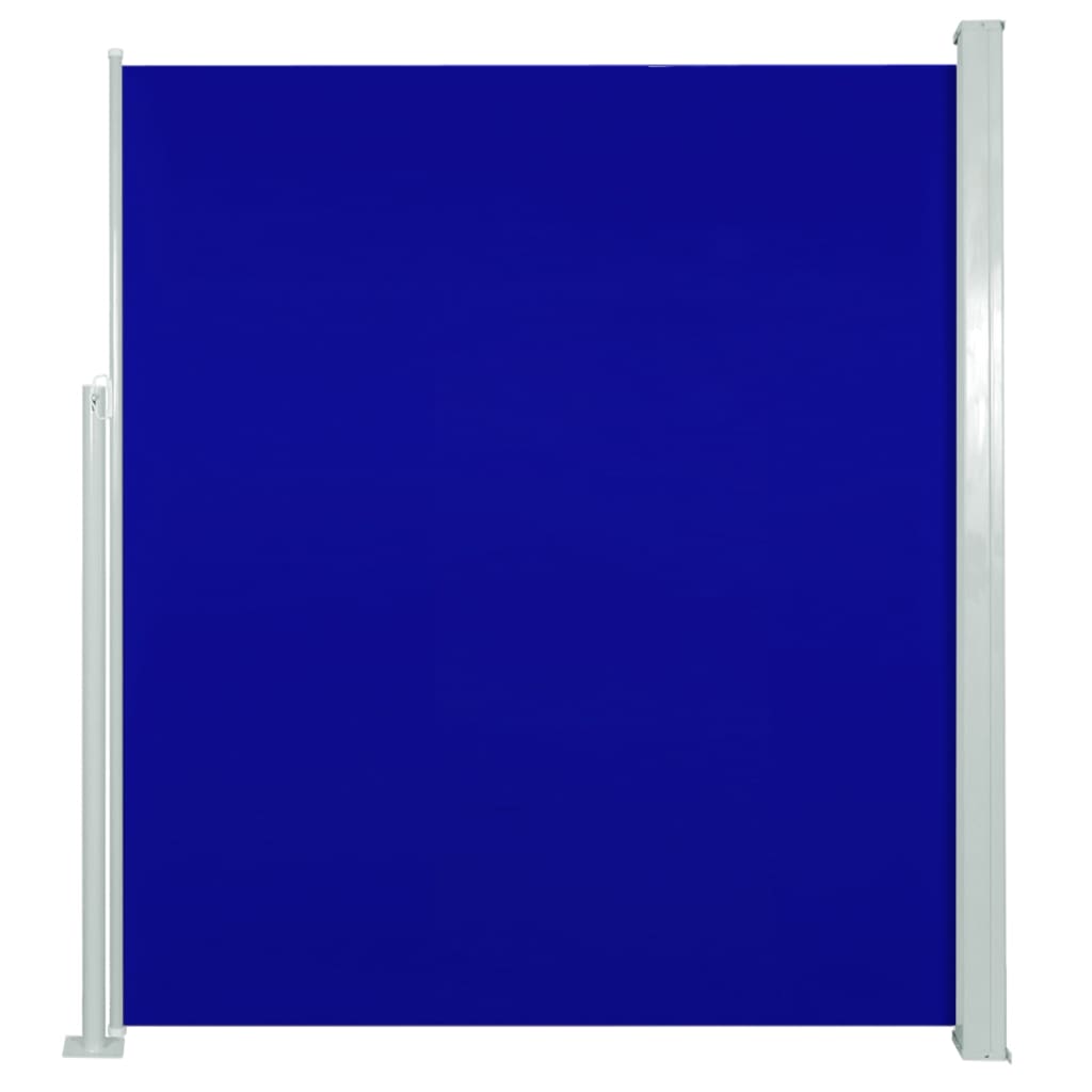 vidaXL Σκίαστρο Πλαϊνό Συρόμενο Βεράντας Μπλε 160 x 300 εκ.