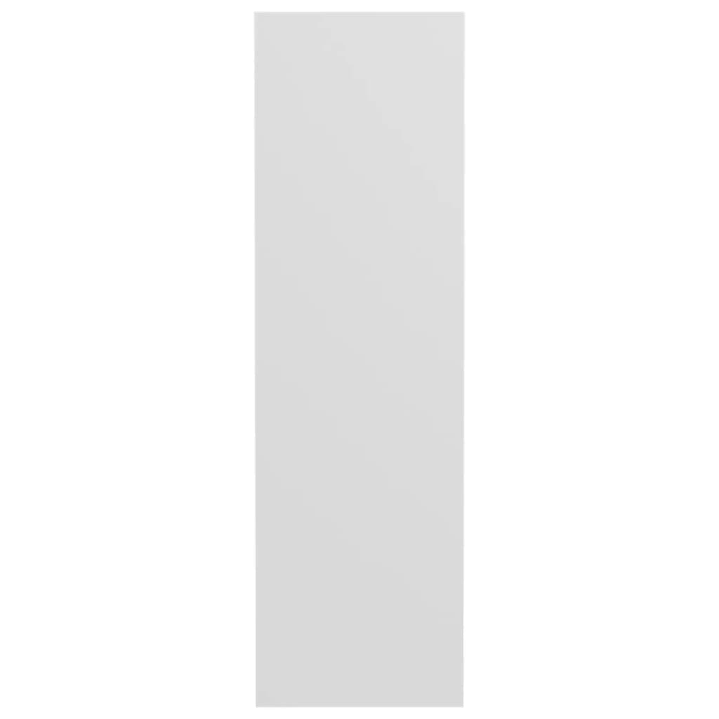 vidaXL Παπουτσοθήκες Τοίχου 4 τεμ. Λευκές 60x18x60 εκ. από Μοριοσανίδα
