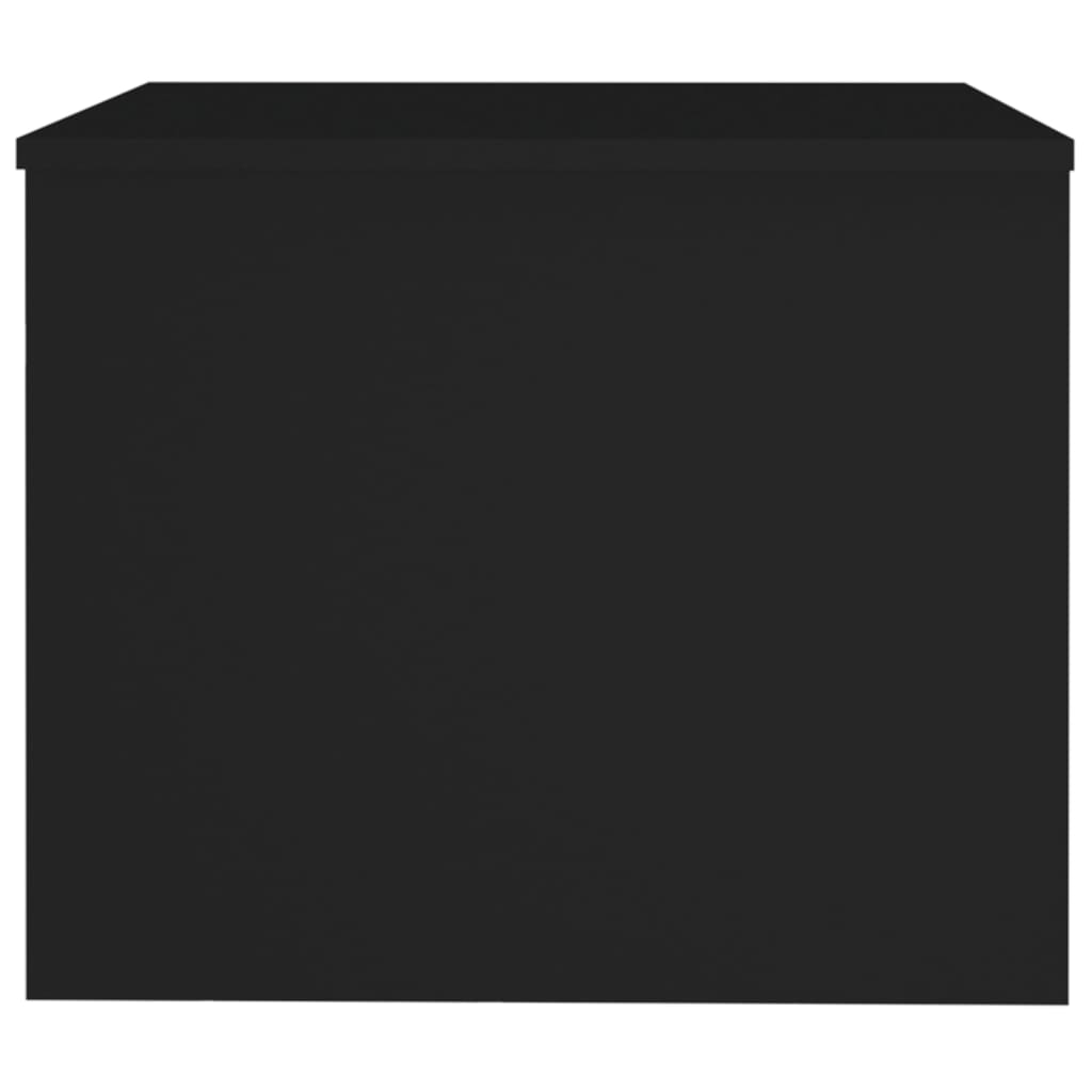 vidaXL Τραπεζάκι Σαλονιού Μαύρο 80x50x40 εκ. Επεξεργασμένο Ξύλο