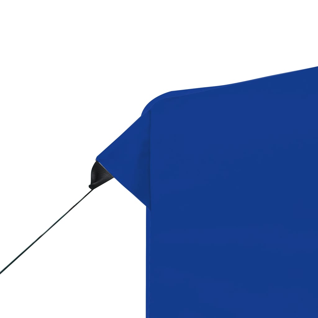 vidaXL Κιόσκι με Τοιχώματα Πτυσσόμενο Επαγγελμ. Μπλε 3x3 μ. Αλουμινίου