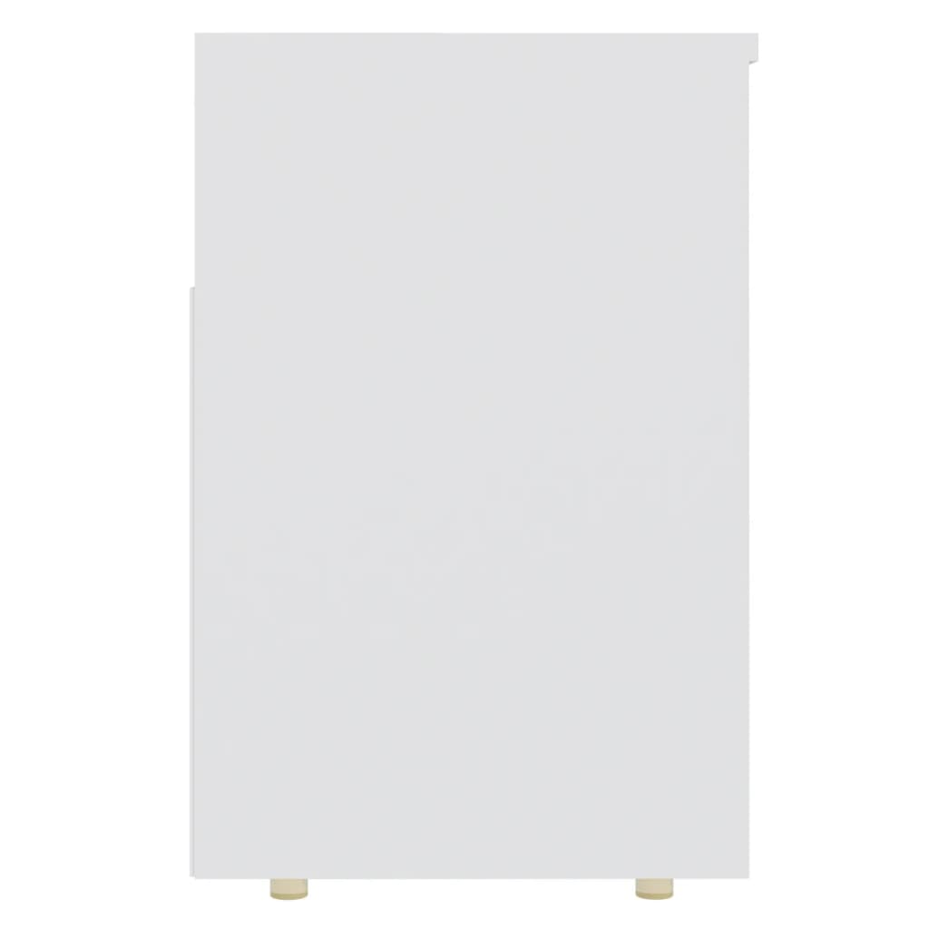 vidaXL Παπουτσοθήκη Λευκή 105 x 30 x 45 εκ. από Μοριοσανίδα