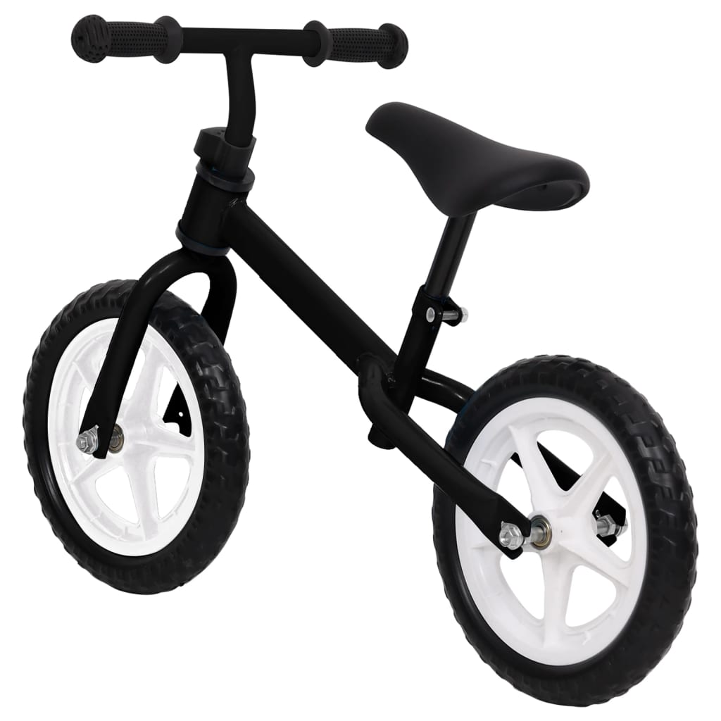 vidaXL Ποδήλατο Ισορροπίας με Τροχούς 11 ιντσών Μαύρο