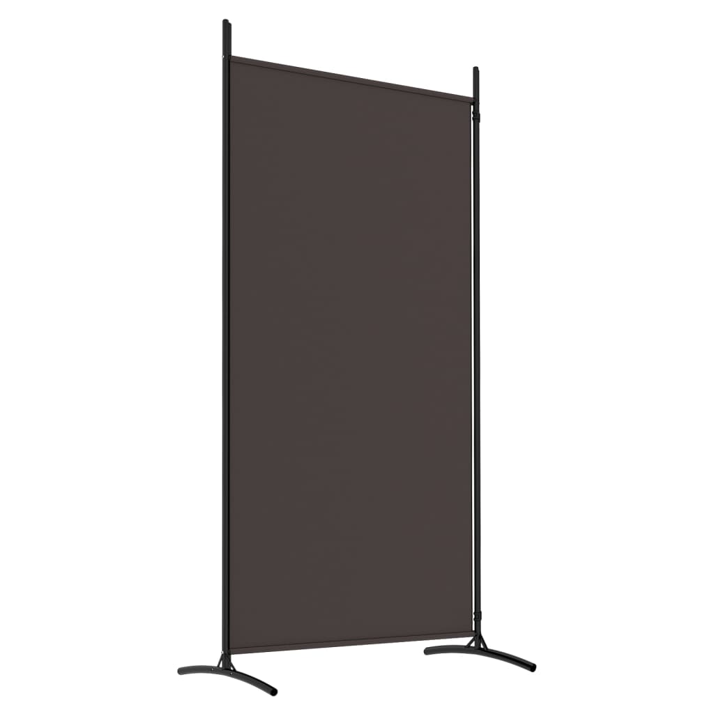 vidaXL Διαχωριστικό Δωματίου με 2 Πάνελ Καφέ 175 x 180 εκ. από Ύφασμα