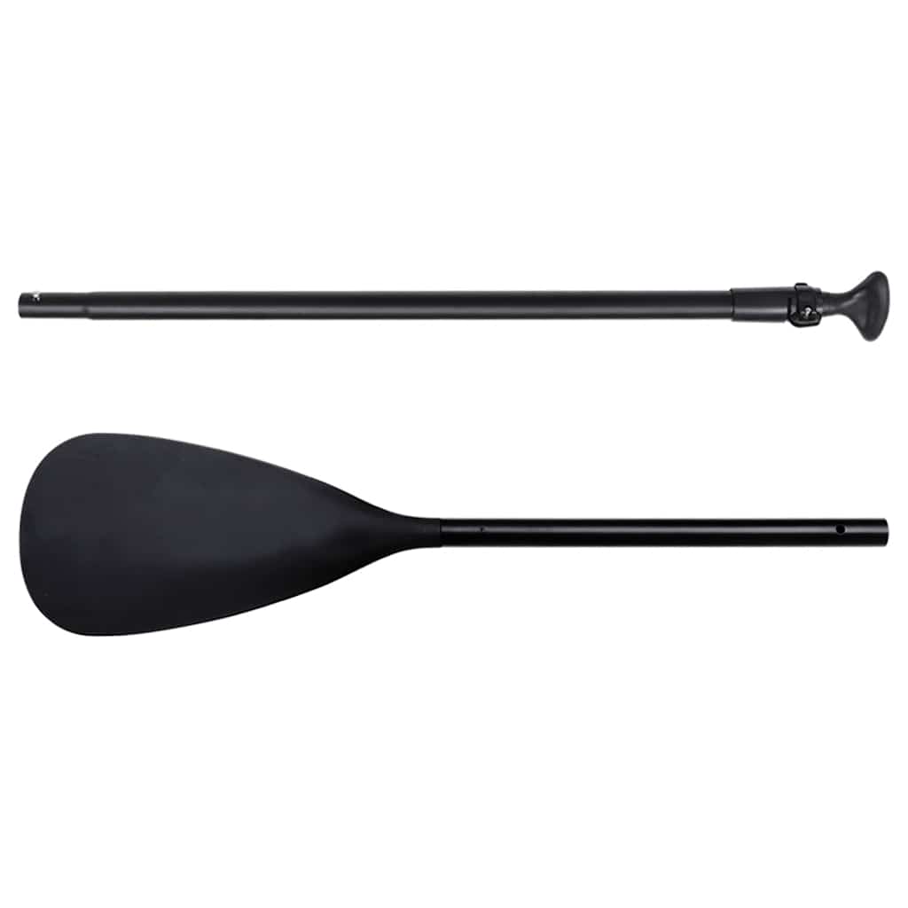 vidaXL Σανίδα SUP Φουσκωτή Σετ Μαύρη 300 x 76 x 10 εκ.